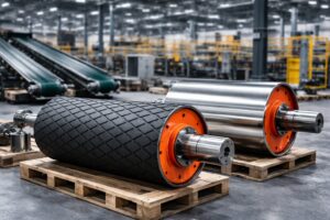 industrial conveyor pulleys