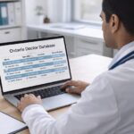 doctor database Ontario