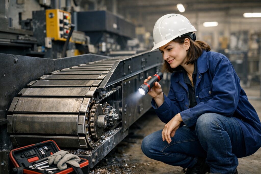 Hinged Steel Belt Conveyors