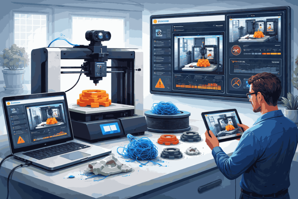 3D printer monitoring