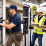 electric car charger installation