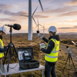 Wind turbine noise monitoring
